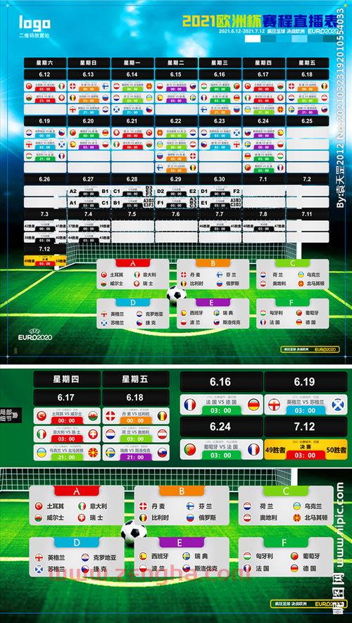 欧洲杯赛程2021赛程表决赛直播视频回放