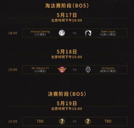 msi淘汰赛时间