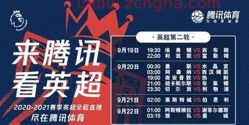 2021赛季英超转播