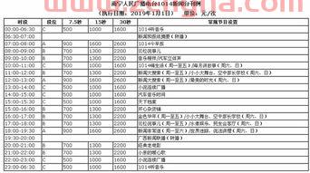 南宁电视台节目表